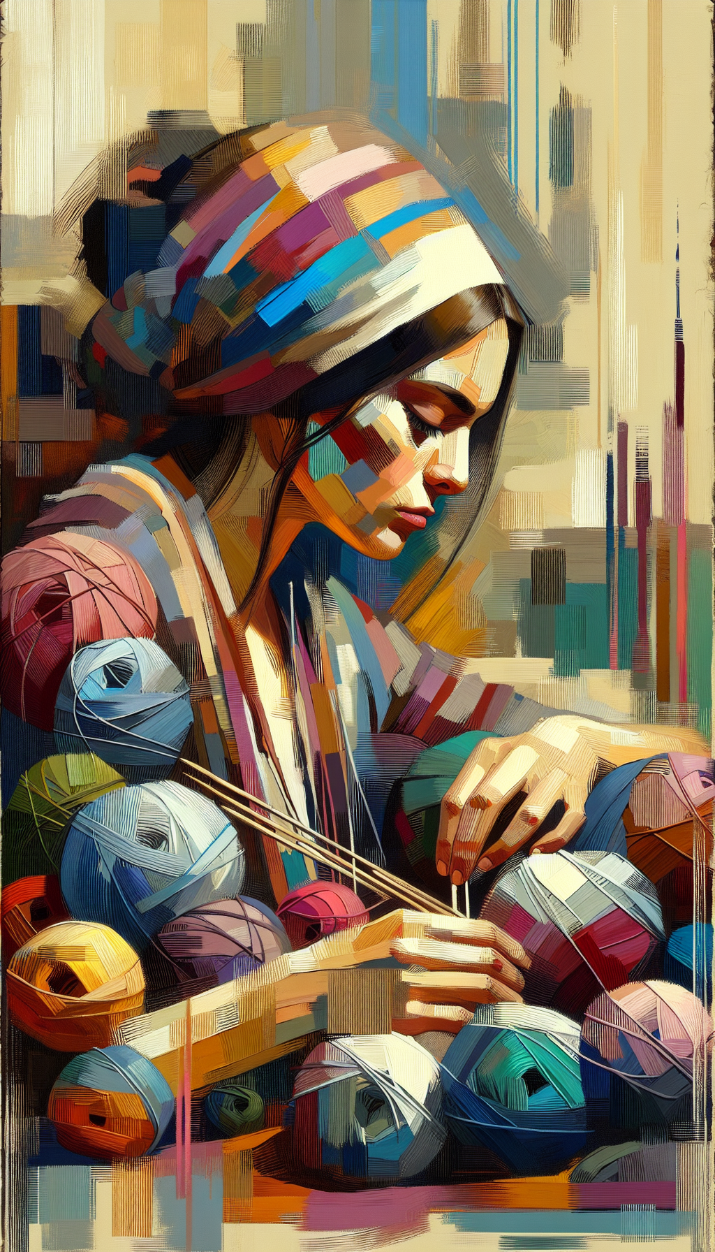 Kandy G Lopez: Weaving Identity Through Monumental Yarn Portraits