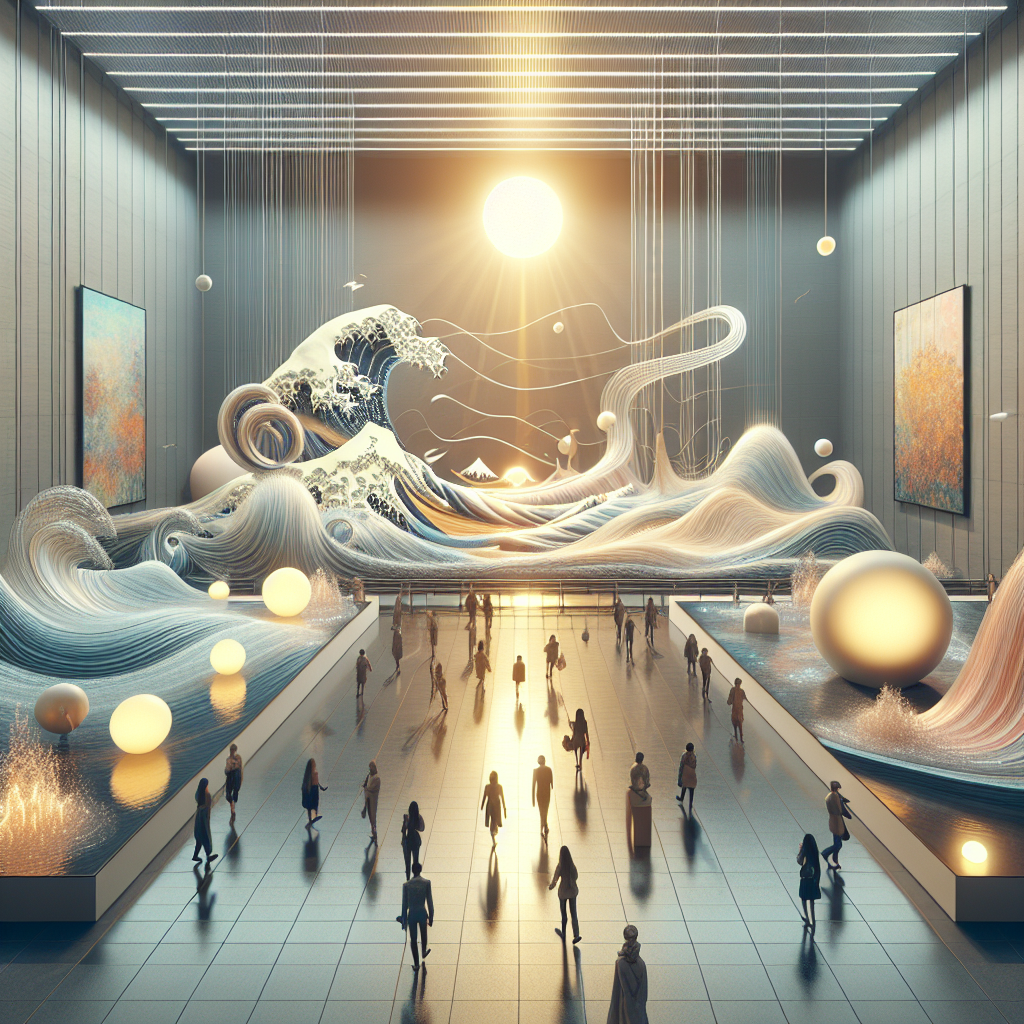 Shimmering Realities: Modern Art Installations Making Waves in Contemporary Exhibitions