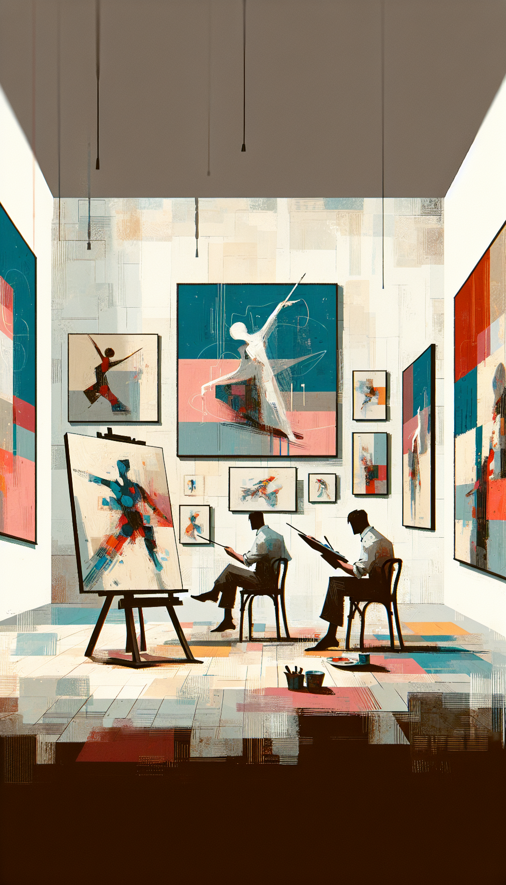 The Gallery Gambit: Modern Art's Daring Dance