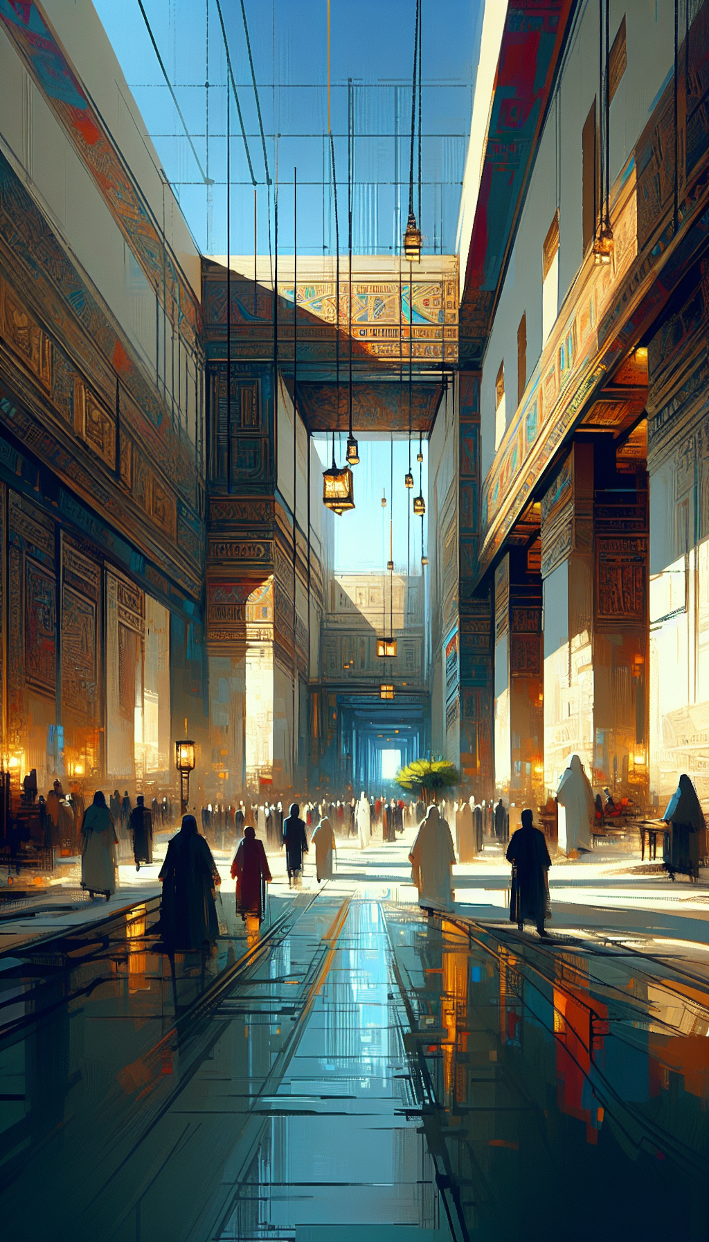 The Grand Egyptian Museum: Bridging Time with Modern Art