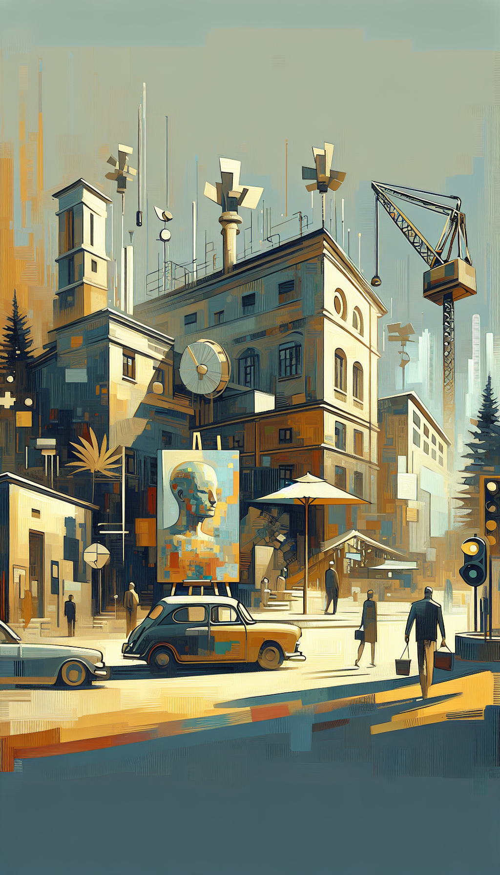 When Roofs Leak and Paintings Speak: The Modern Art Conundrum